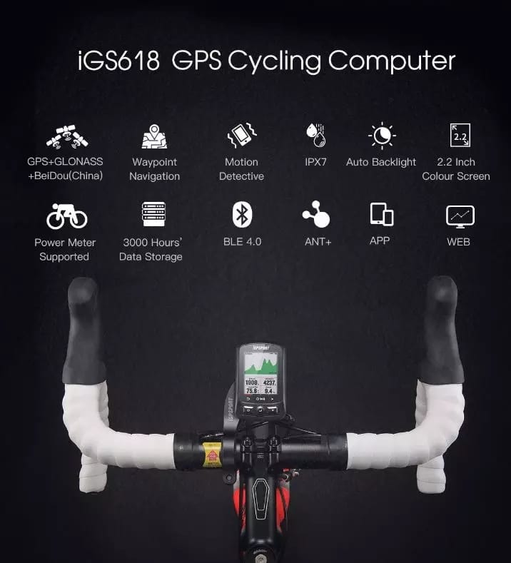 iGS618 GPS Cycling Computer