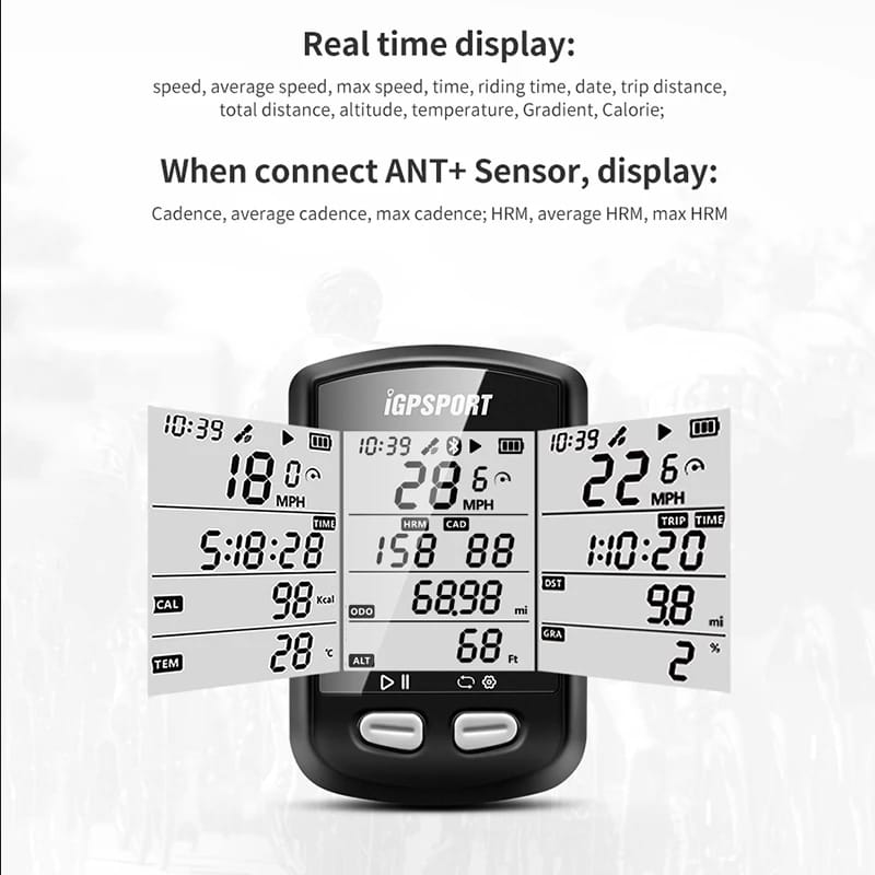 iGS10 GPS CYCLING COMPUTER