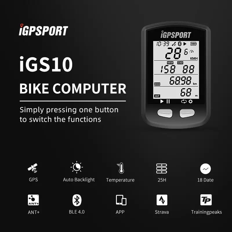 iGS10 GPS CYCLING COMPUTER