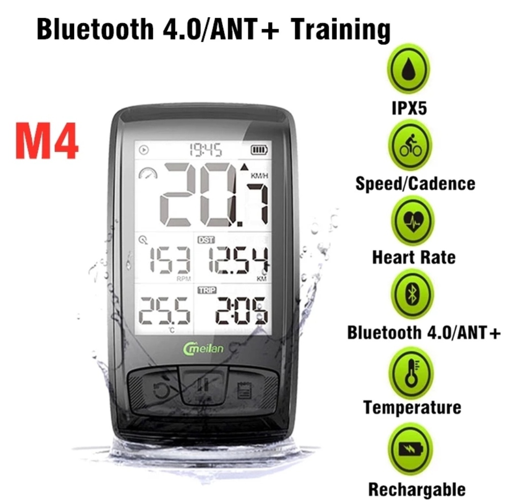 Wireless Bike Computer M4  meilan