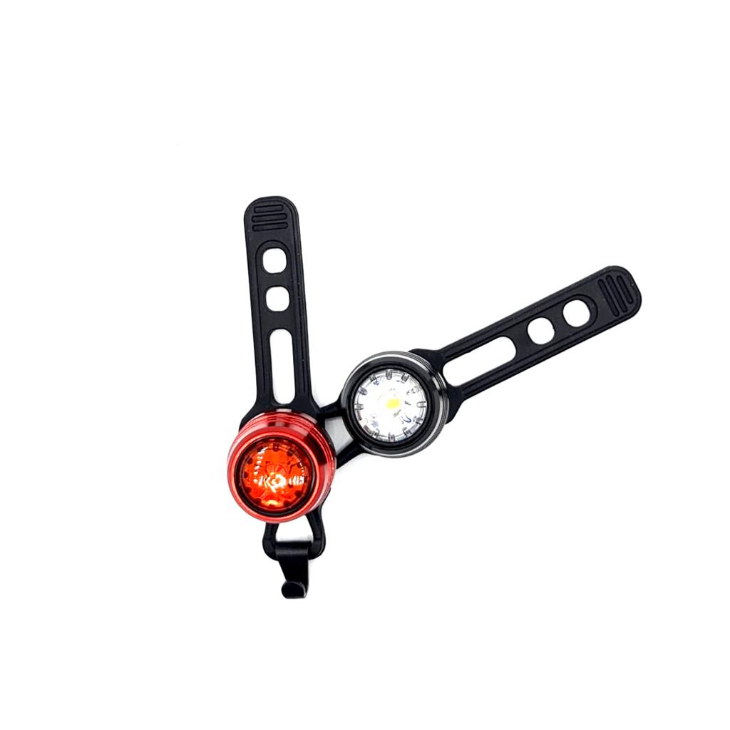 USB RECHARGEABLE BIKE LIGHT SET 015R