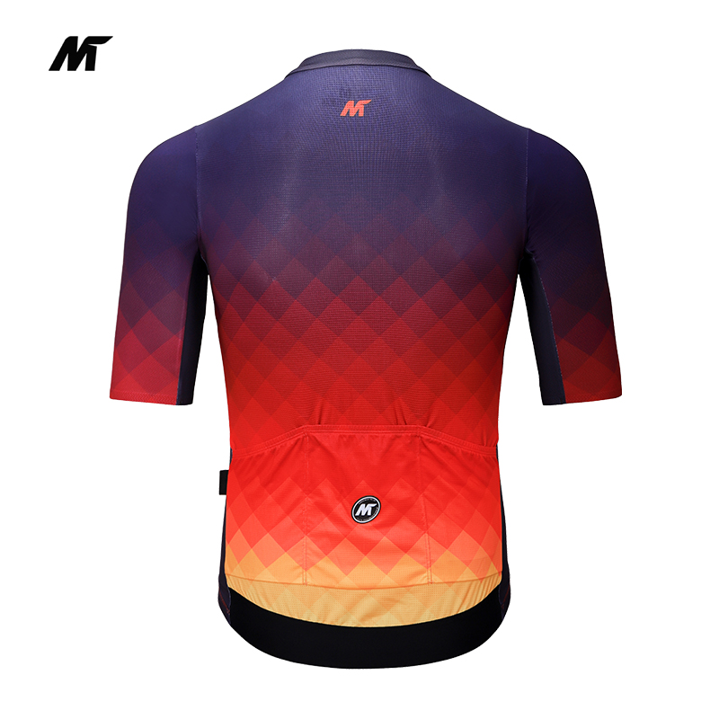 Short Sleeve Jerseys Red MYSENLAN