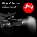 TOWiLD Smart Bicycle Headlights 1200 Lumens CL1200