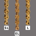 KMC CHAIN 1/2'X11/128' X11SL GOLD 11SPEED