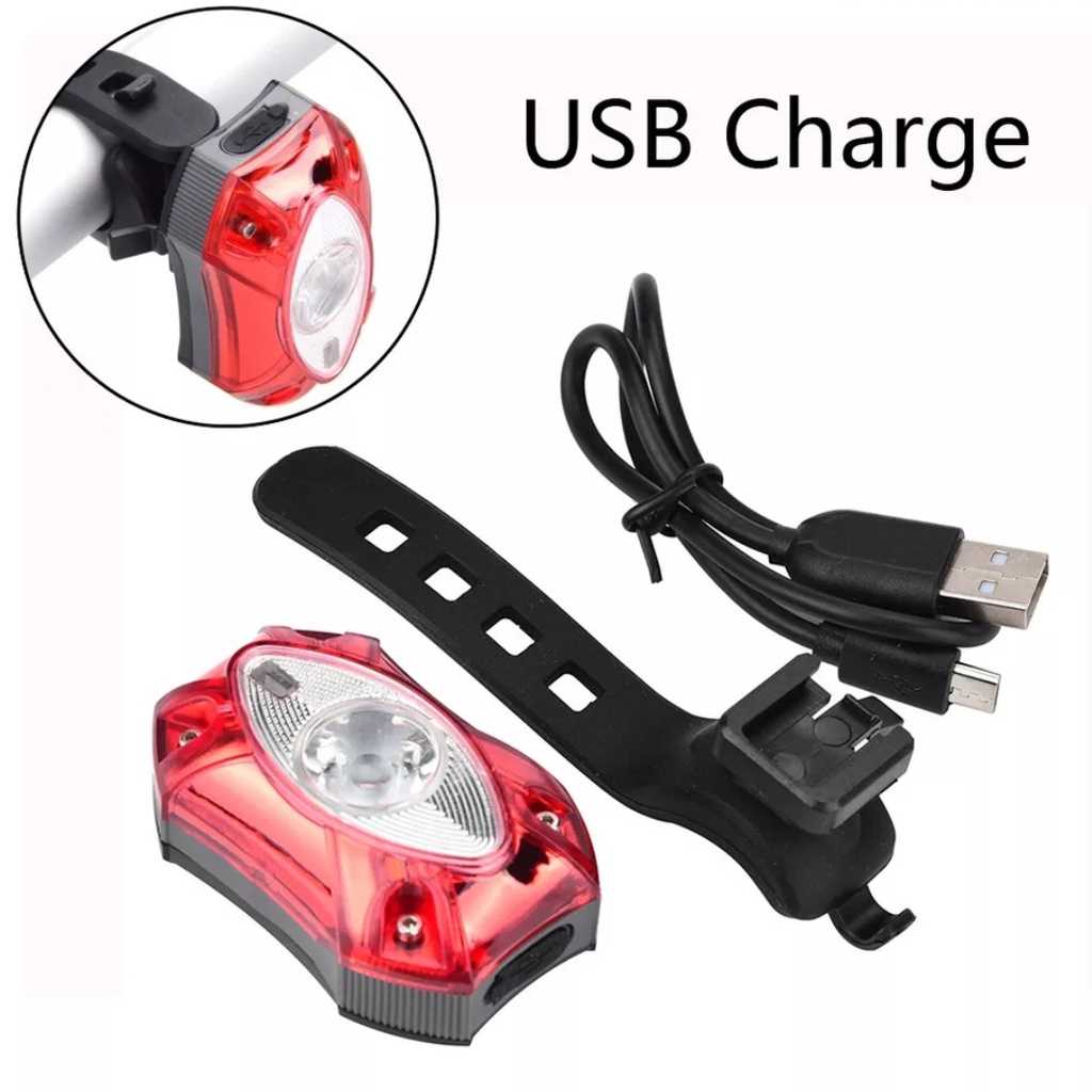 USB RECHARGEABLE BIKE LIGHT RPL-2268