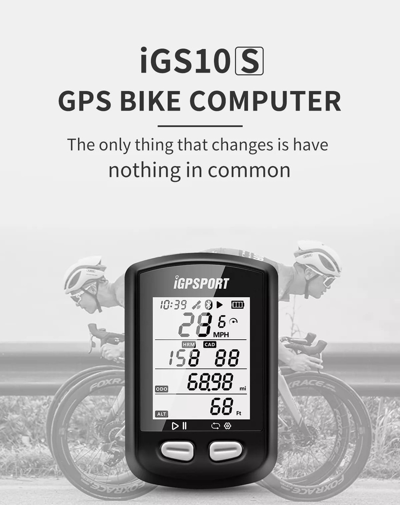 iGS10 GPS CYCLING COMPUTER