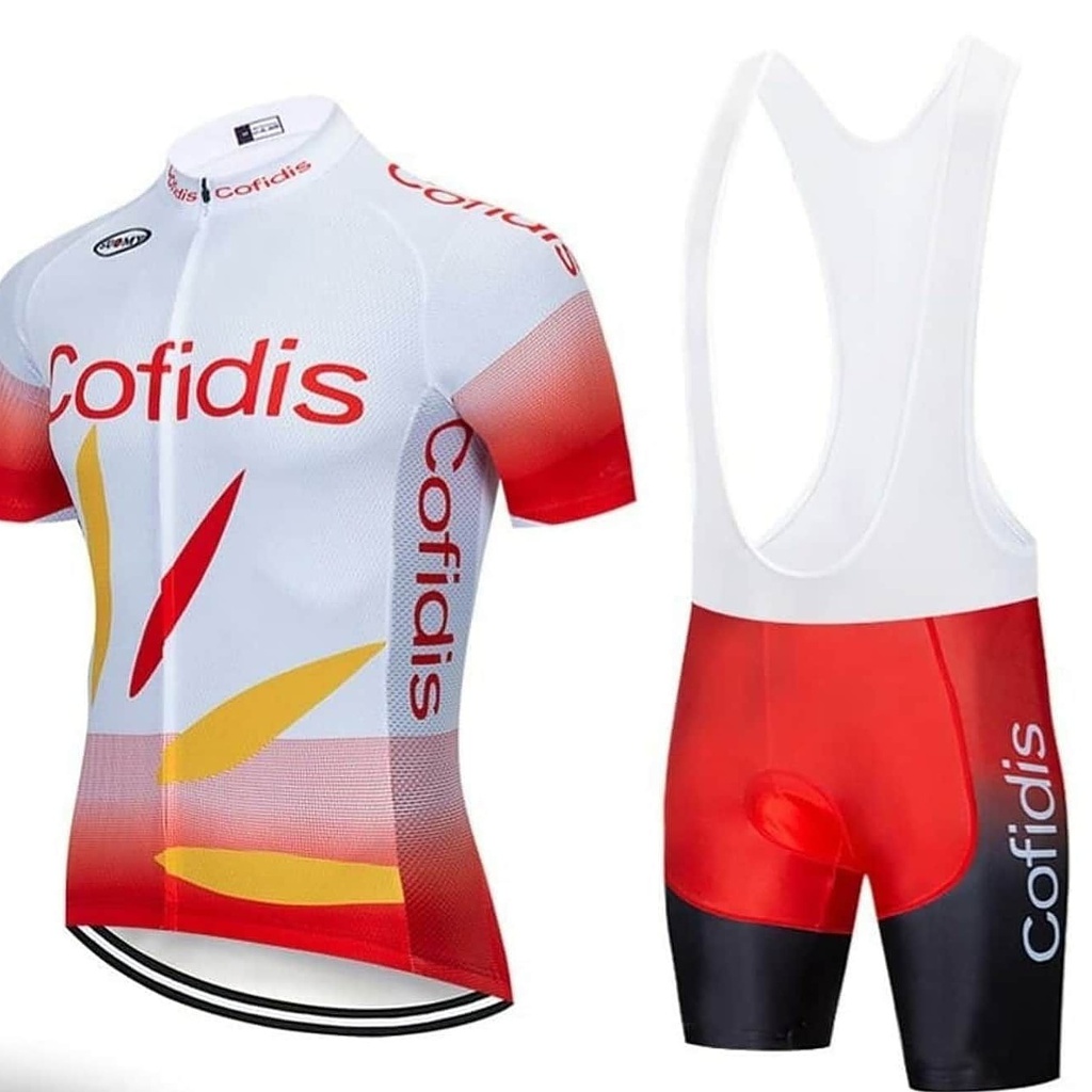 CYCLING JERSEY WITH SHORTS COFIDIS