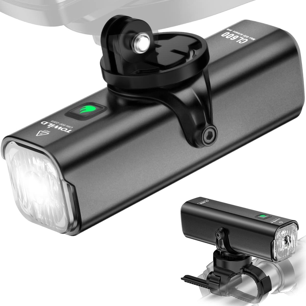 TOWiLD Smart Bicycle Headlights 600 Lumens