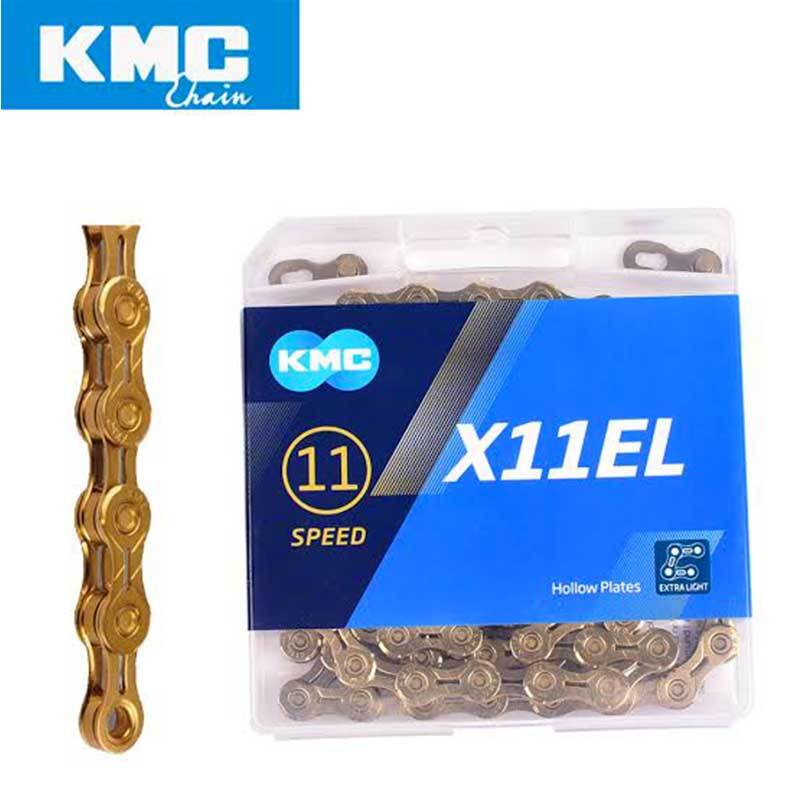 KMC CHAIN 1/2'X11/128' X11EL GOLD 11SPEED 