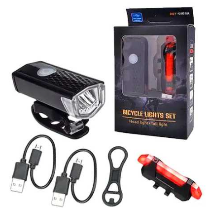 BICYCLE LIGHTS SET AQY-0108A