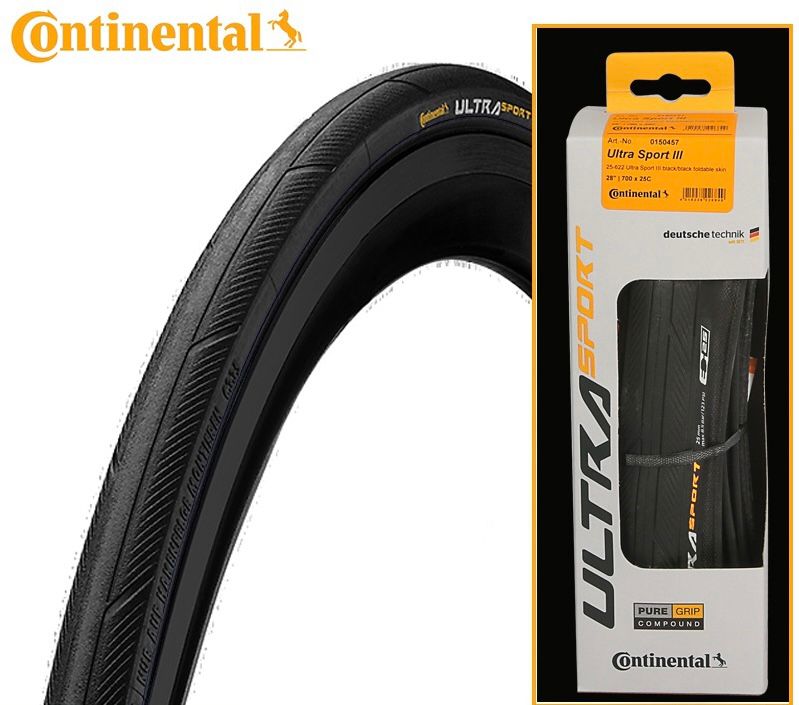 CONTINENTAL TYRE ULTRA SPORT III  700X25C