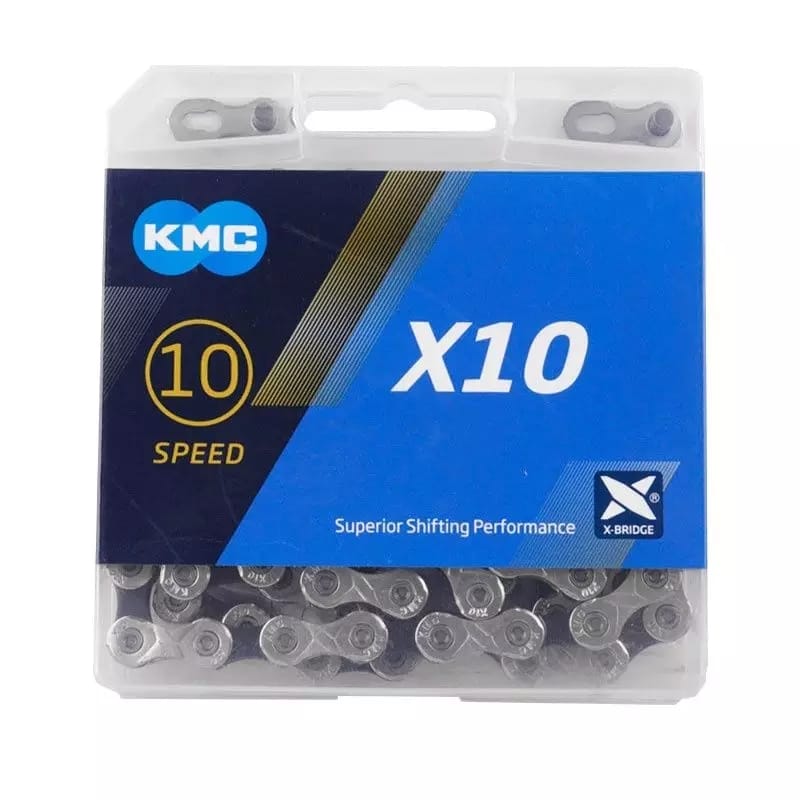 KMC CHAIN 1/2'X11/128 10SPEED  X10