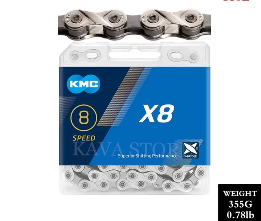 KMC CHAIN 1/2'3/32' 8SPEED