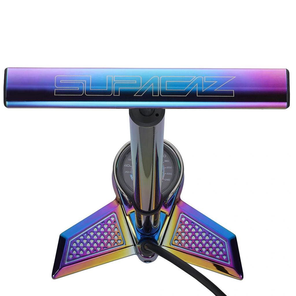 SUAVE AIR FLOOR PUMP-OIL SLICK AUPACAZ