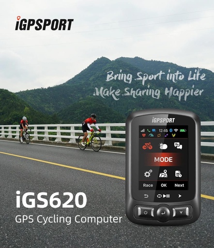 [6970817356567] iGS620 GPS Cycling Computer