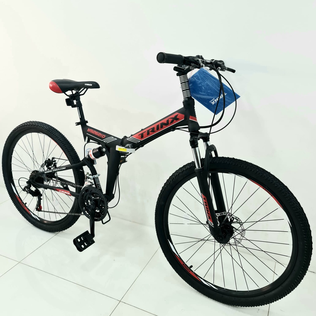 Trinx folding mountain online bike review