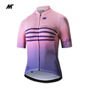 Short Sleeve Jerseys Pink MYSENLAN