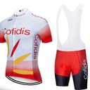 CYCLING JERSEY WITH SHORTS COFIDIS