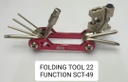 TOOLS FOLDING LKEY SCT-49 TAIWAN