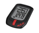 Bike computer DIRECT BLACK-RED