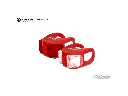 Lighting set KLS TWINS, red
