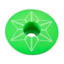 STAR CAPZ POWDER COATED-NEON GREEN